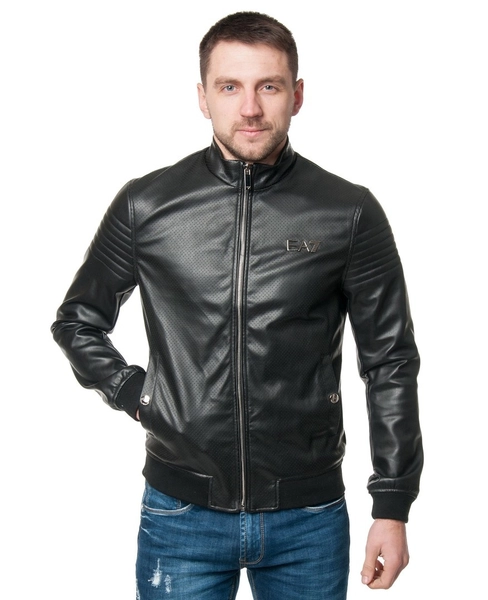 Шкіряна куртка ARMANI