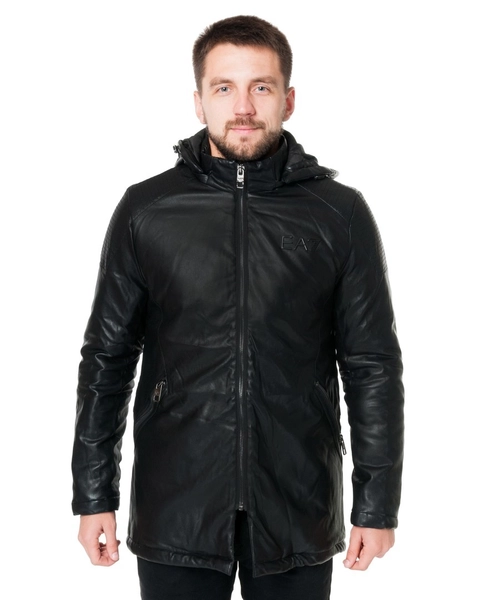 Шкіряна куртка ARMANI