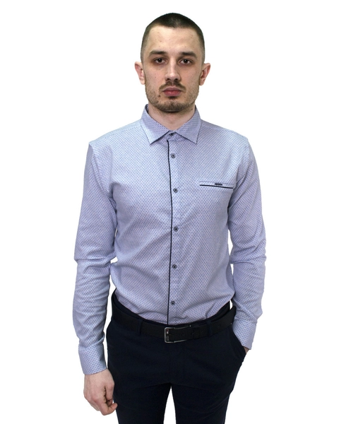 Приталена сорочка AMATO