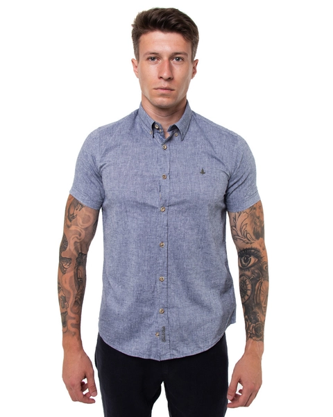 Сорочка легка TONELLI SLIM FIT з коротким рукавом