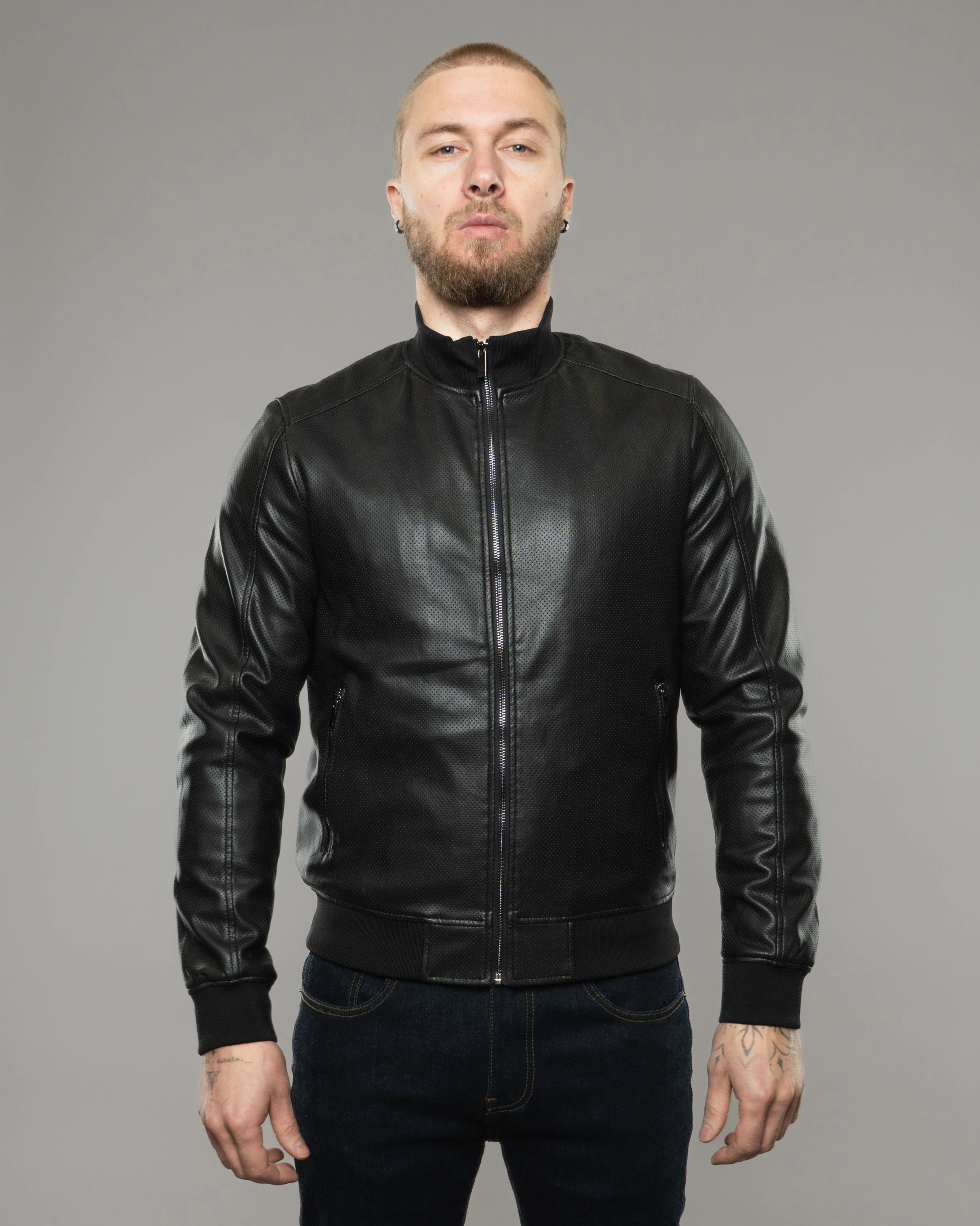 Куртка шкірзам тонка PUDUOLI DJ26A 