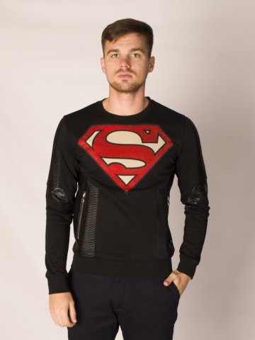 Футболка Philipp Plein з емблемою супермена PP616