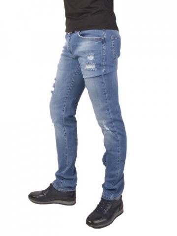 Зауженные джинсы Philipp Plein P1855