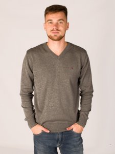Пуловер зі вставками на ліктях Tommy Hilfiger