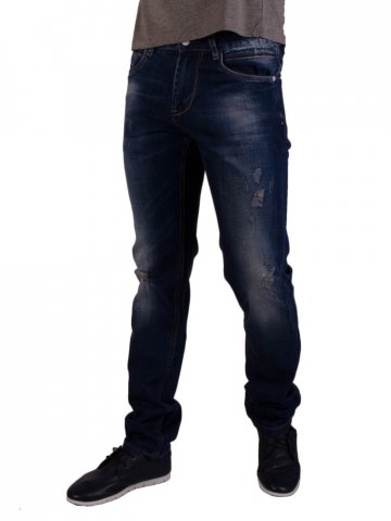 Прямые джинсы с потертостями Dsquared DSQ-2518