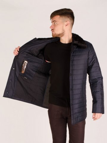 Зимова куртка з хутряним коміром Harry Bertoia 16R6980-D