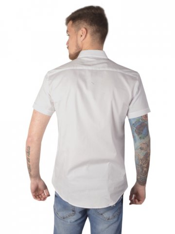 Рубашка Burberry с коротким рукавом 823-1S