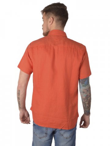 Льняна сорочка Tommy Hilfiger з коротким рукавом TH1304