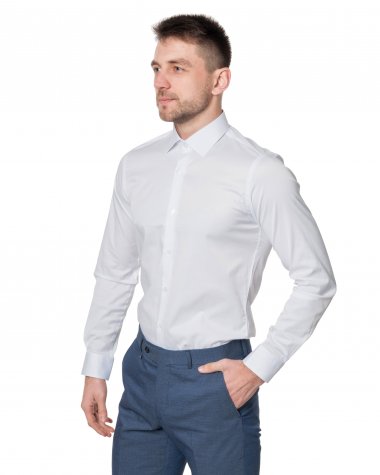 Приталенная мужская рубашка TONELLI 02-129-47/PS1063
