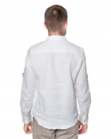 Льняная рубашка BIKKEMBERGS AL99116