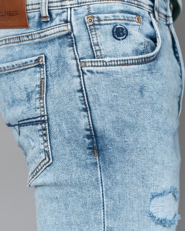 Прямые джинсы CLIMBER 805-2625.M444
