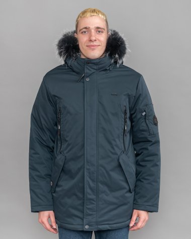 Куртка зимова BLACK VINYL C23-2222GM23