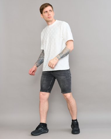Джинсовые шорты BLACKZI 4184