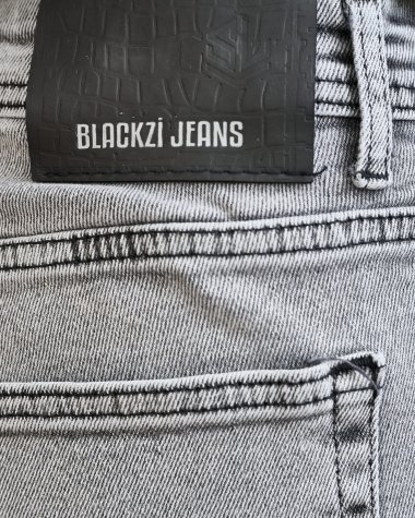Джинсовые шорты BLACKZI 4187