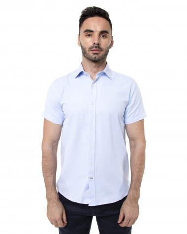 Рубашка TONELLI SLIM FIT с коротким рукавом 02-450-08/650-02