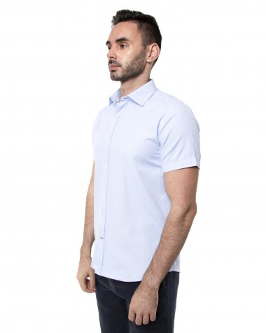 Рубашка TONELLI SLIM FIT с коротким рукавом 02-450-08/650-02