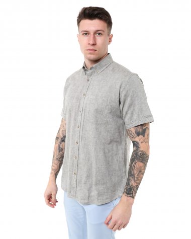 Рубашка легкая TONELLI CLASSIC с коротким рукавом 03-153-01/K700-20