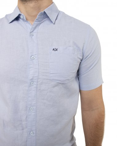 Рубашка легка ARMANI с коротким рукавом A38