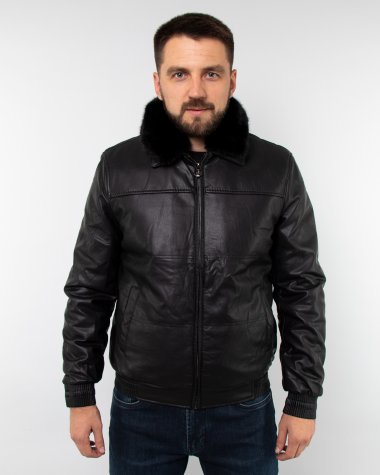 Куртка шкірзам зимова STEFANO RICCI 83806